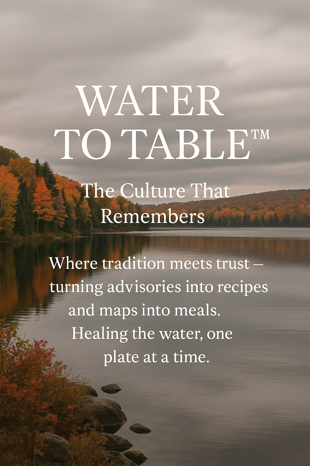 Water to Table inland lake